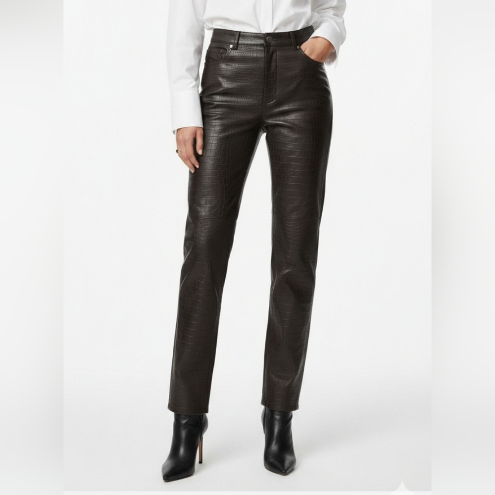 INC International Concepts Black Boot Cut Pants